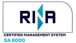 Logo Certificazione SA 8000